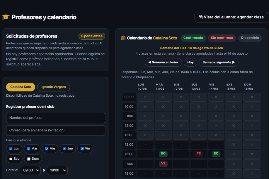 Agenda de los profesores